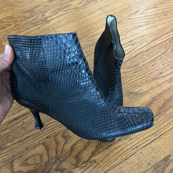 Square toe leather Boots’s - Picture 8 of 11